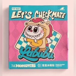 POPMART Lets Checkmate Fridge Magnet Blind Box